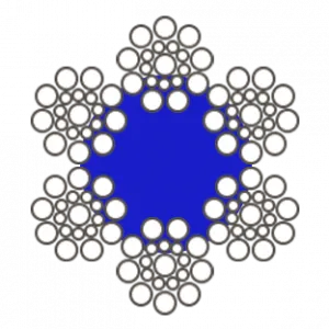 Стальной канат ГОСТ 3077-80 46 мм ГЛ-В-Н-Р-Т-1770/180 ПП А1 — фото превью