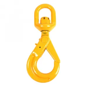 Крюк самозакрывающийся с вертлюгом на шарикоподшипнике Haklift VAKL22KL г/п 15 т, 8 класс — фото превью