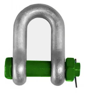 Скоба прямая с болтом и гайкой G-4153 Green Pin SAK850SL г/п 85 т — фото превью
