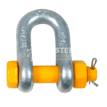 Скоба прямая с болтом и гайкой G-2150 Haklift SAK135SLBP г/п 13,5 т - основное фото