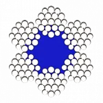 Стальной канат ГОСТ 2688-80 6,9 мм Г-В-Н-Р-Т-1770/180 ПП А1 — фото превью