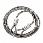 Строп канатный петлевой УСК1 0,32 т, 1 м оцинкованный — фото превью