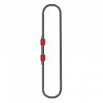 Строп канатный кольцевой УСК2 1,25 т, 3,5 м неоцинкованный — фото превью