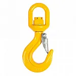 Крюк с защелкой и вертлюгом на шарикоподшипнике Haklift SALKL20KL г/п 12,5 т, 8 класс — фото превью