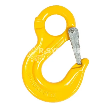 Крюк чалочный с защелкой и проушиной Haklift SALK20 г/п 12,5 т, 8 класс - основное фото